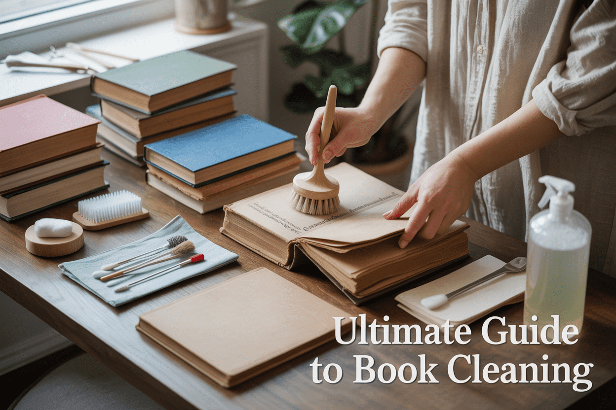 The Ultimate Guide to Cleaning Books Without Damage