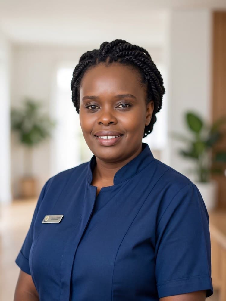 Elizabeth G. — Kenyan Nanny available for hire in UAE through Tadbeer center