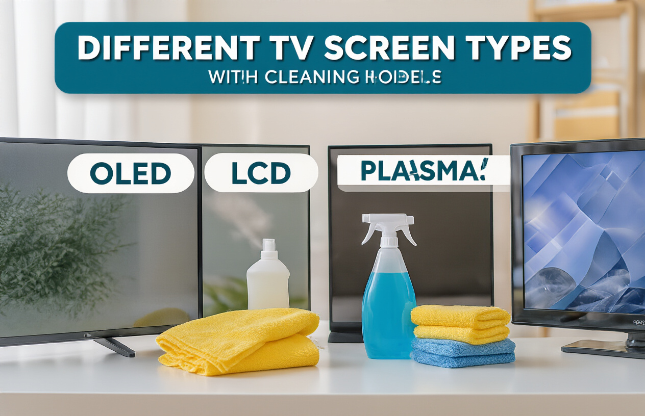 Understanding TV Screen Types and Their Cleaning Needs
