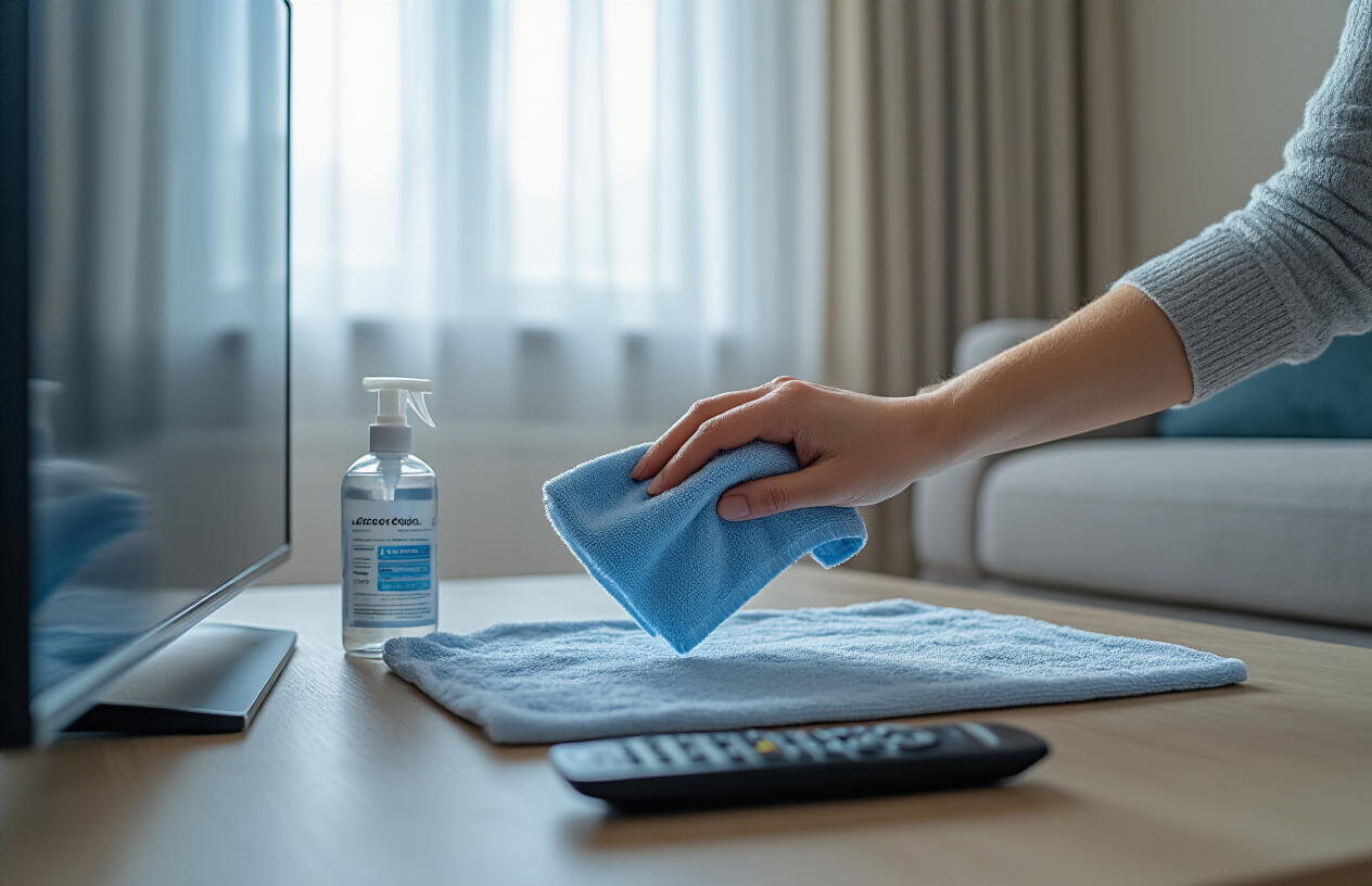 Maintaining Your TV Screen Between Deep Cleans