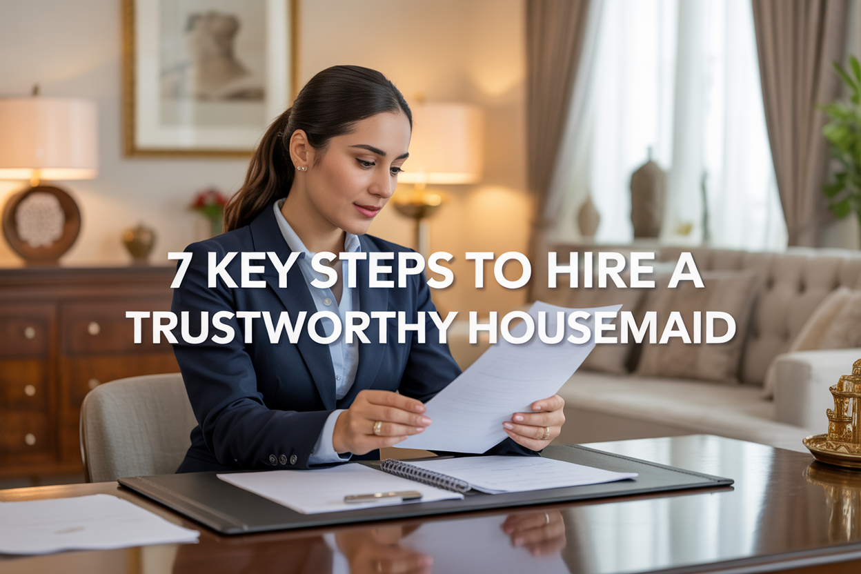How to Hire a Trustworthy Housemaid in Iraq: 7 Key Steps