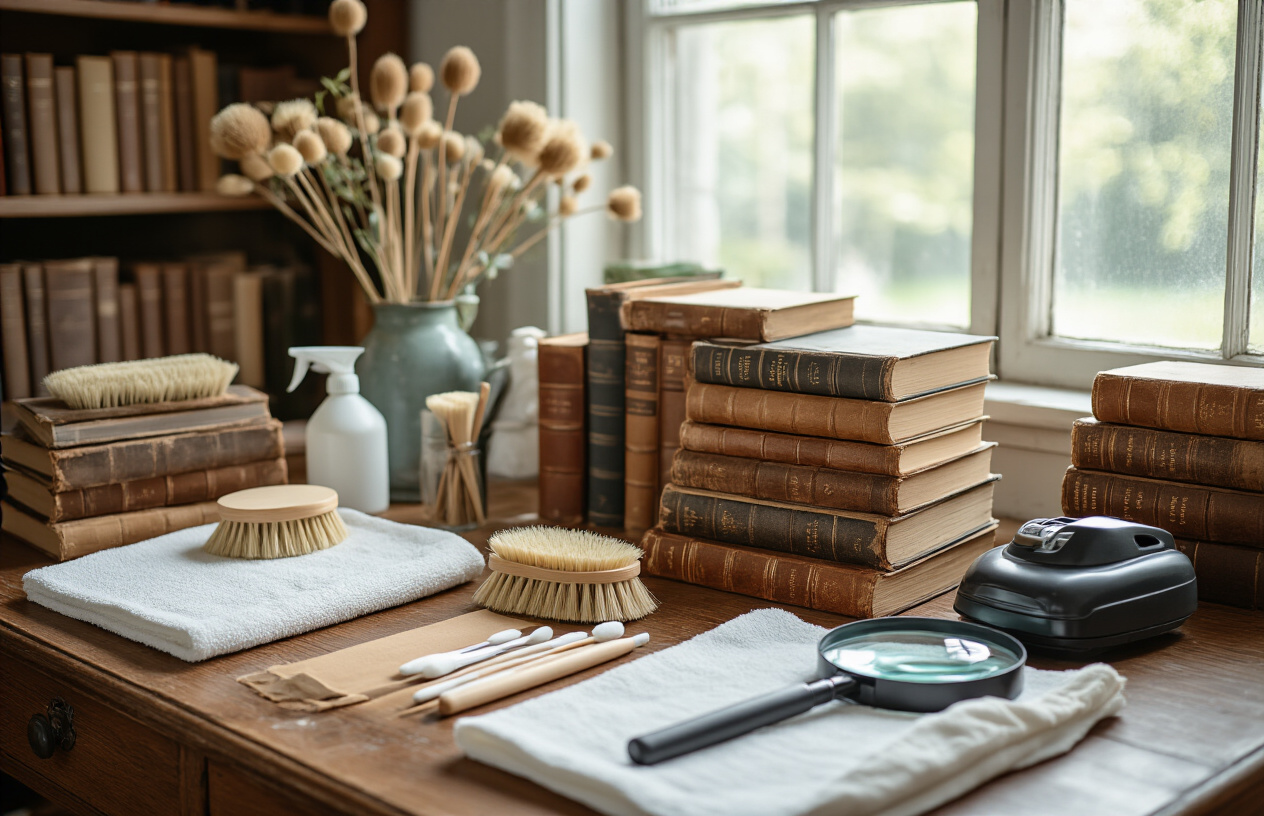 Essential Preparation Steps Before Cleaning Any Book