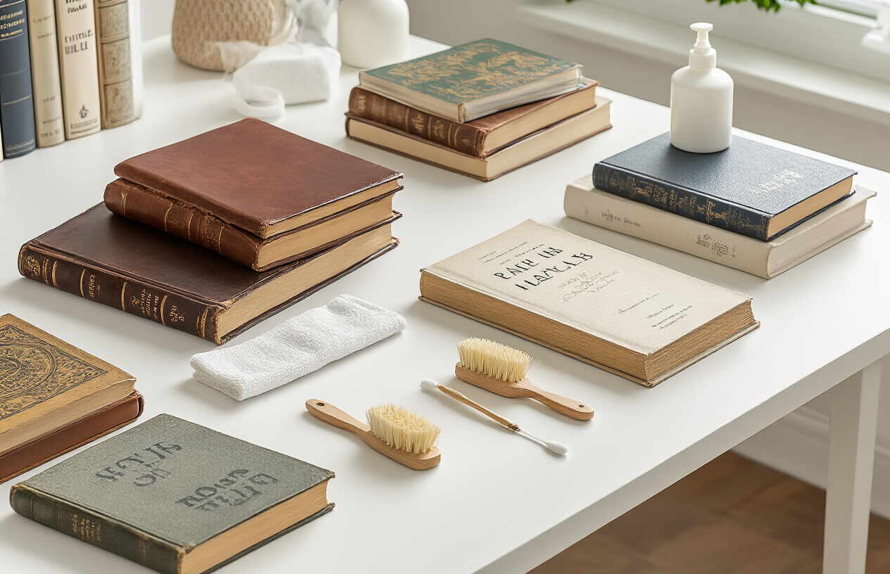 Master Techniques for Cleaning Different Book Cover Types