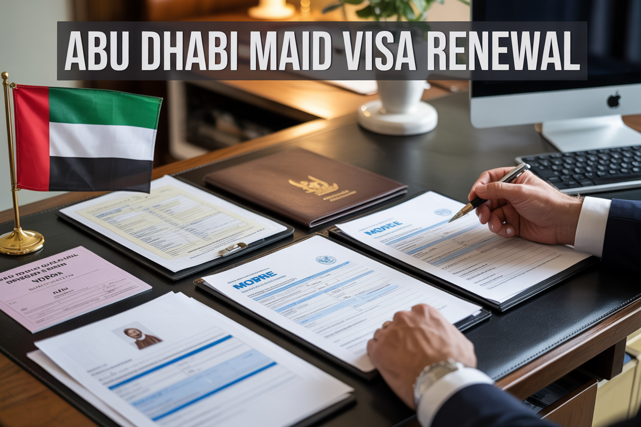 Abu Dhabi Maid Visa Renewal: 7 Documents You Must Have