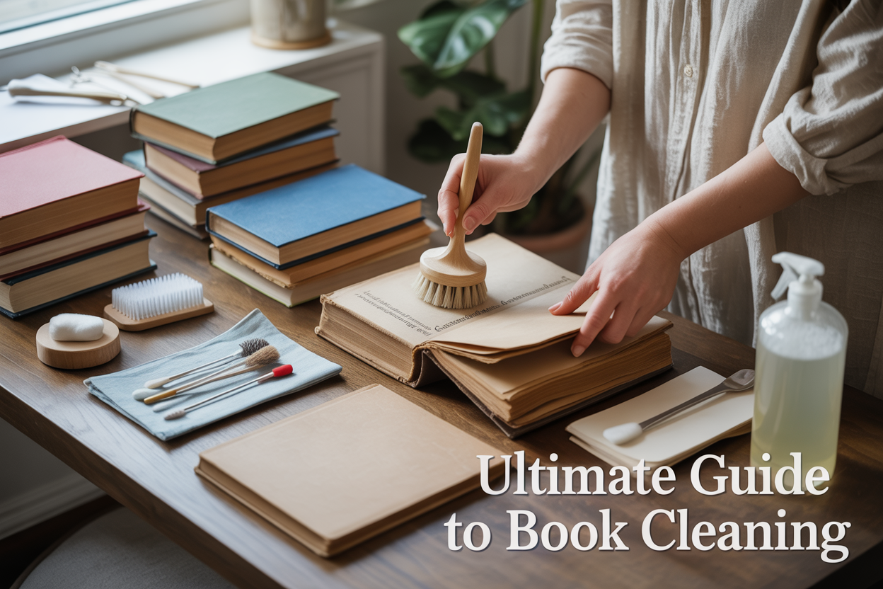 The Ultimate Guide to Cleaning Books Without Damage