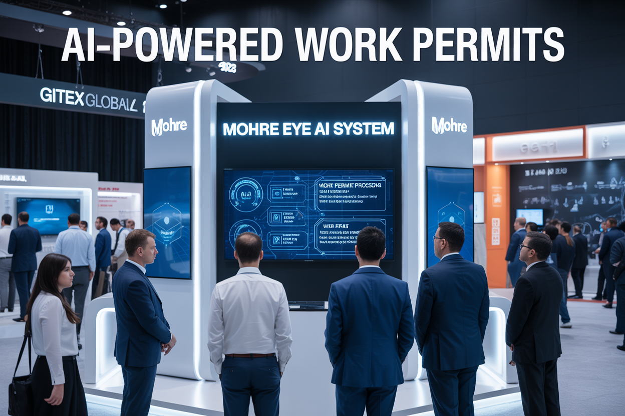 MoHRE Launches “Eye” AI-Powered System at GITEX Global 2025, Revolutionising Work Permit Processing