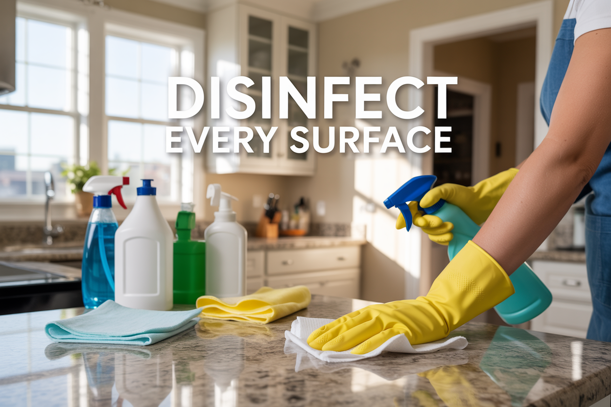 How to Disinfect Every Surface in Your Home Correctly
