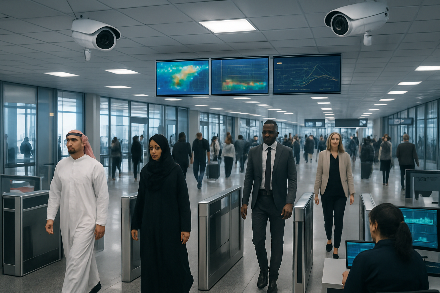 AI-Powered Crowd Management and Terminal Optimization